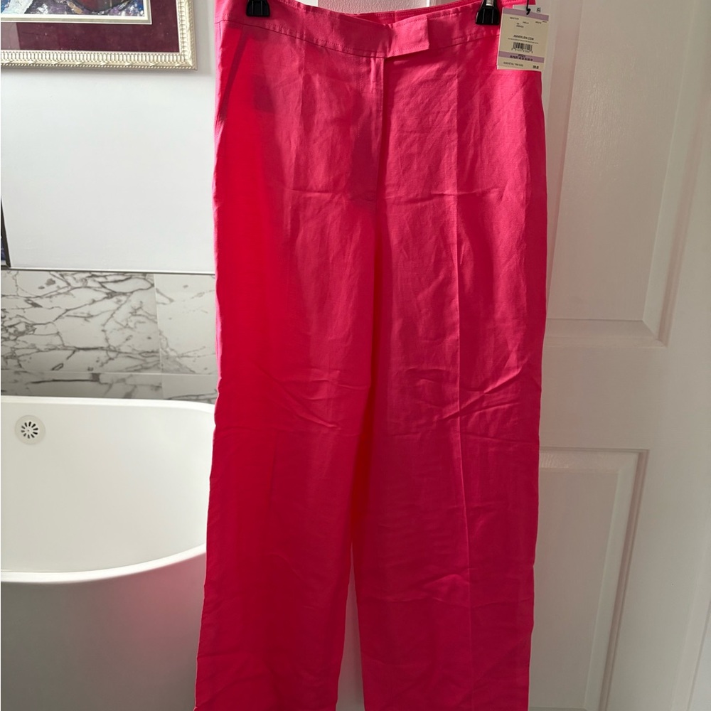 Anne Klein Pink Flare Pants